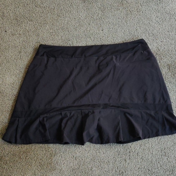Charcoal Black Nike Tennis Skirt - Picture 5 of 6